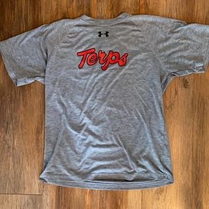 Boys Youth Medium Under Armour Maryland Terps Tee